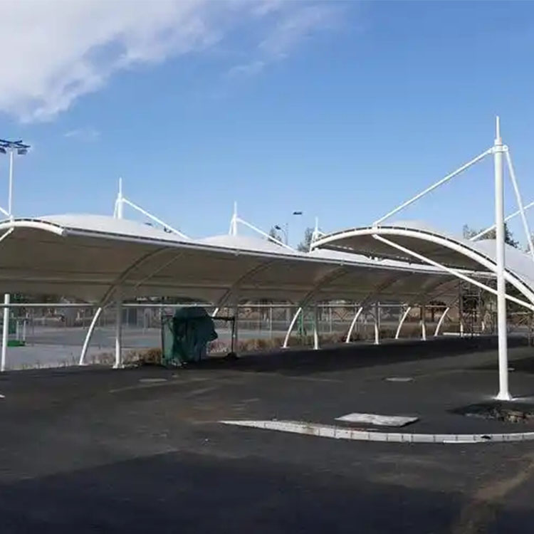 富宁xian膜结构电动车棚