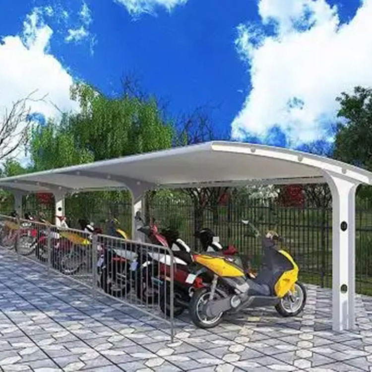 富宁xian膜结构电动车棚