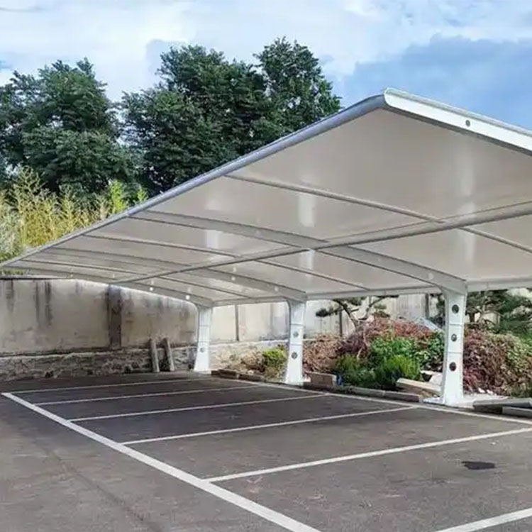 富宁xian膜结构汽车棚